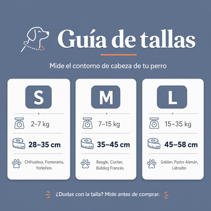 Orejeras aislantes de sonido para perros