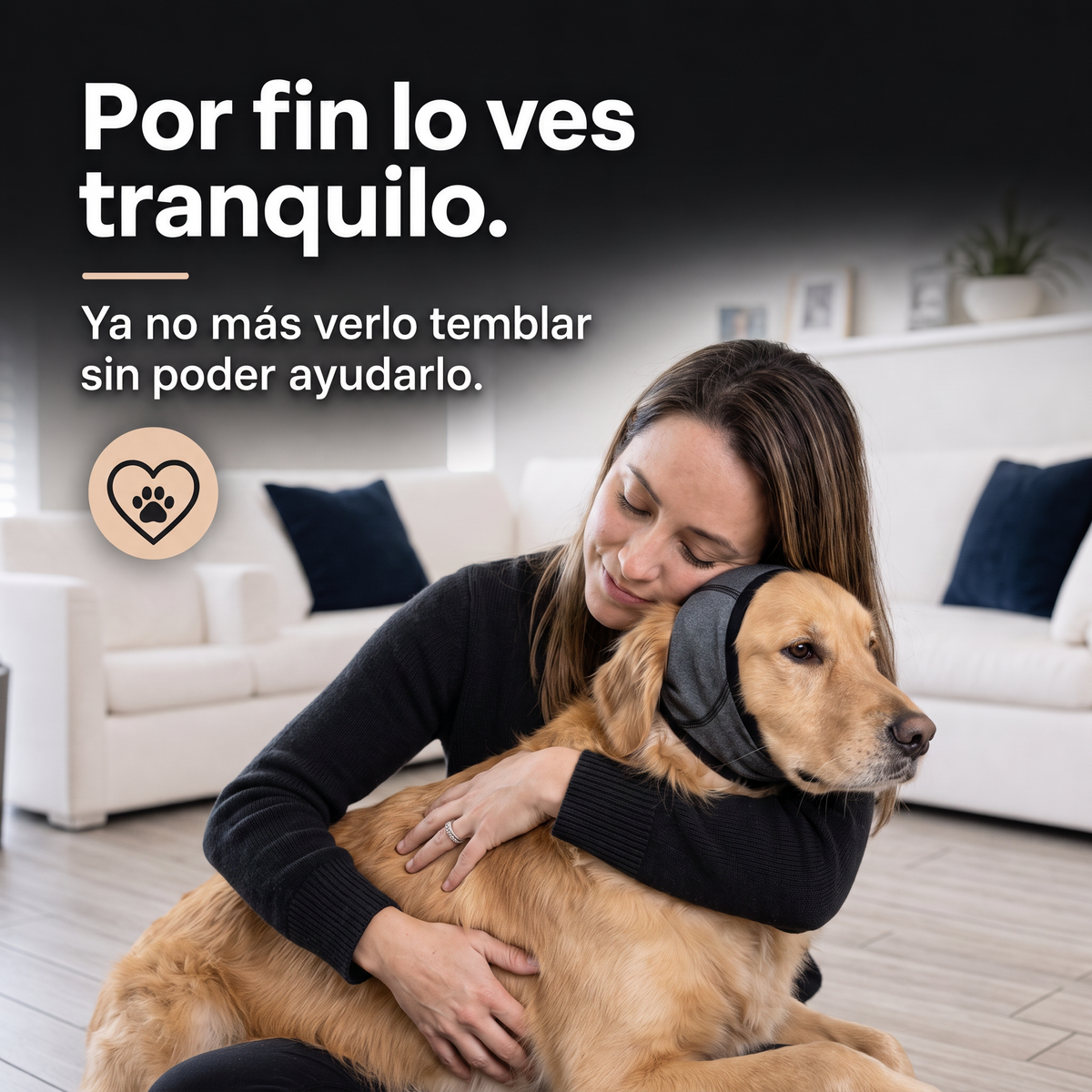Orejeras aislantes de sonido para perros